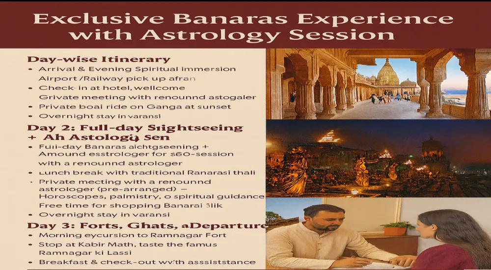 Exclusive Banaras Experience with Astrology Session